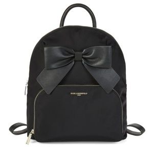 Karl Lagerfeld Bow Backpack
